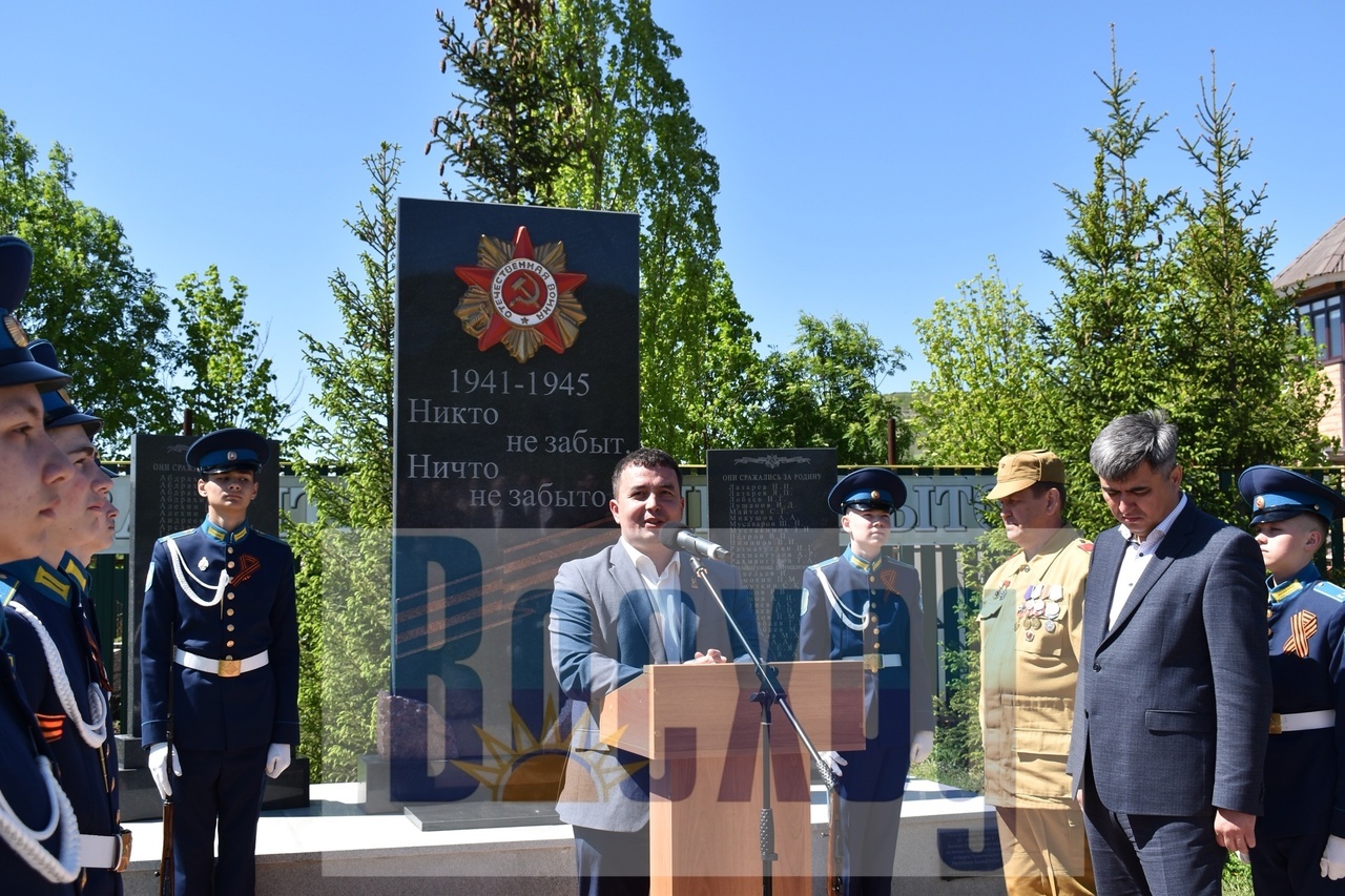 В деревне Урняк почтили память павших участников войны