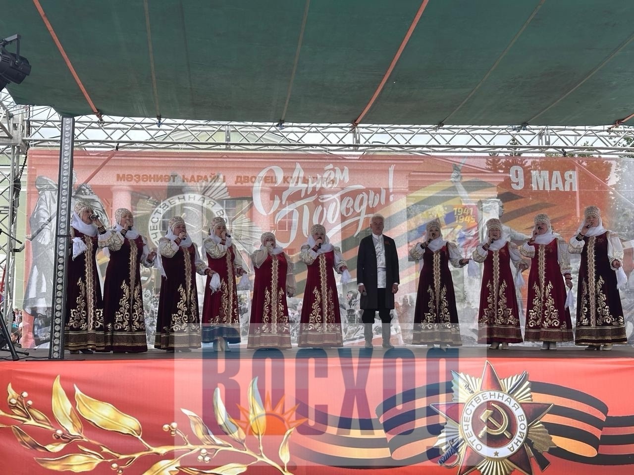 Праздничный концерт в честь Победы