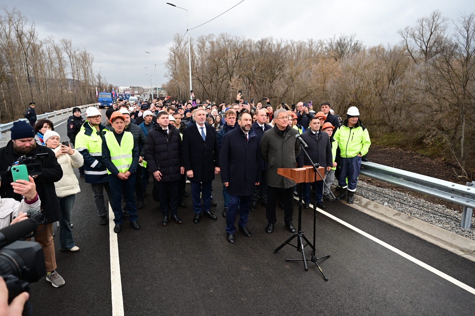 Сегодня на границе Башкирии открыли мост дружбы, длиной 238 метров