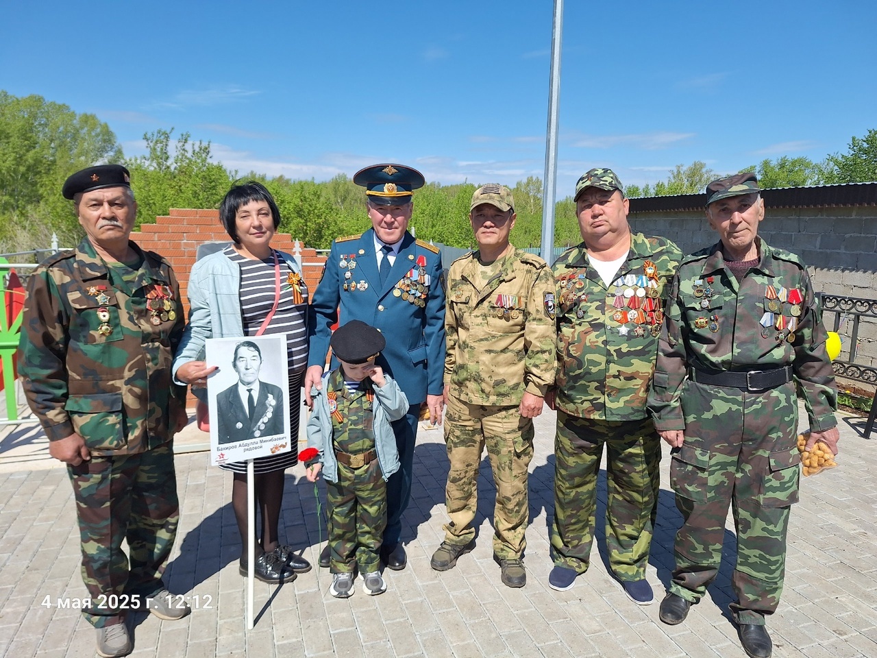 Торжественный митинг в честь Дня Победы прошел в Буранчино