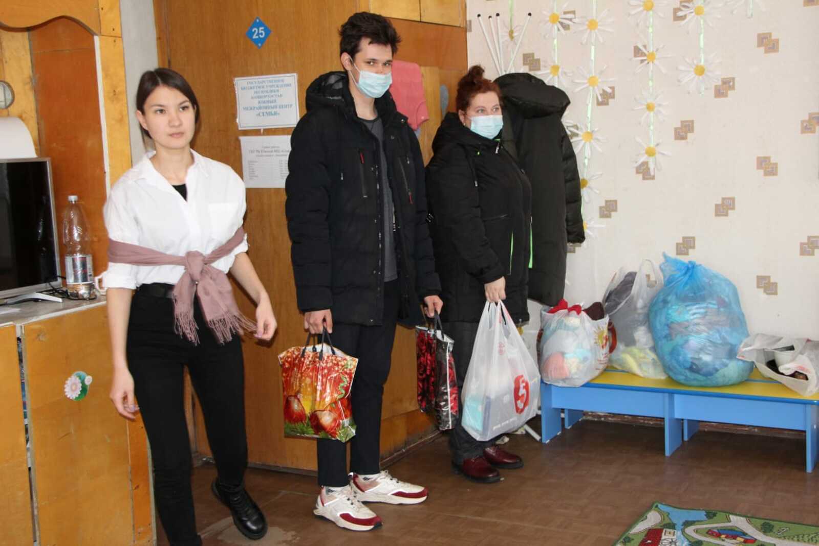 В Ишимбае открыт пункт приёма гуманитарной помощи для жителей ДНР и ЛНР