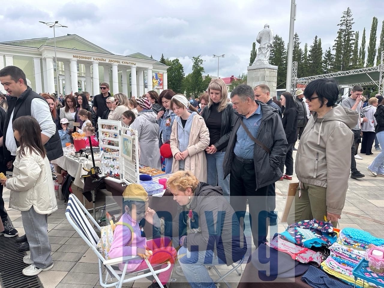 Праздничный концерт в честь Победы