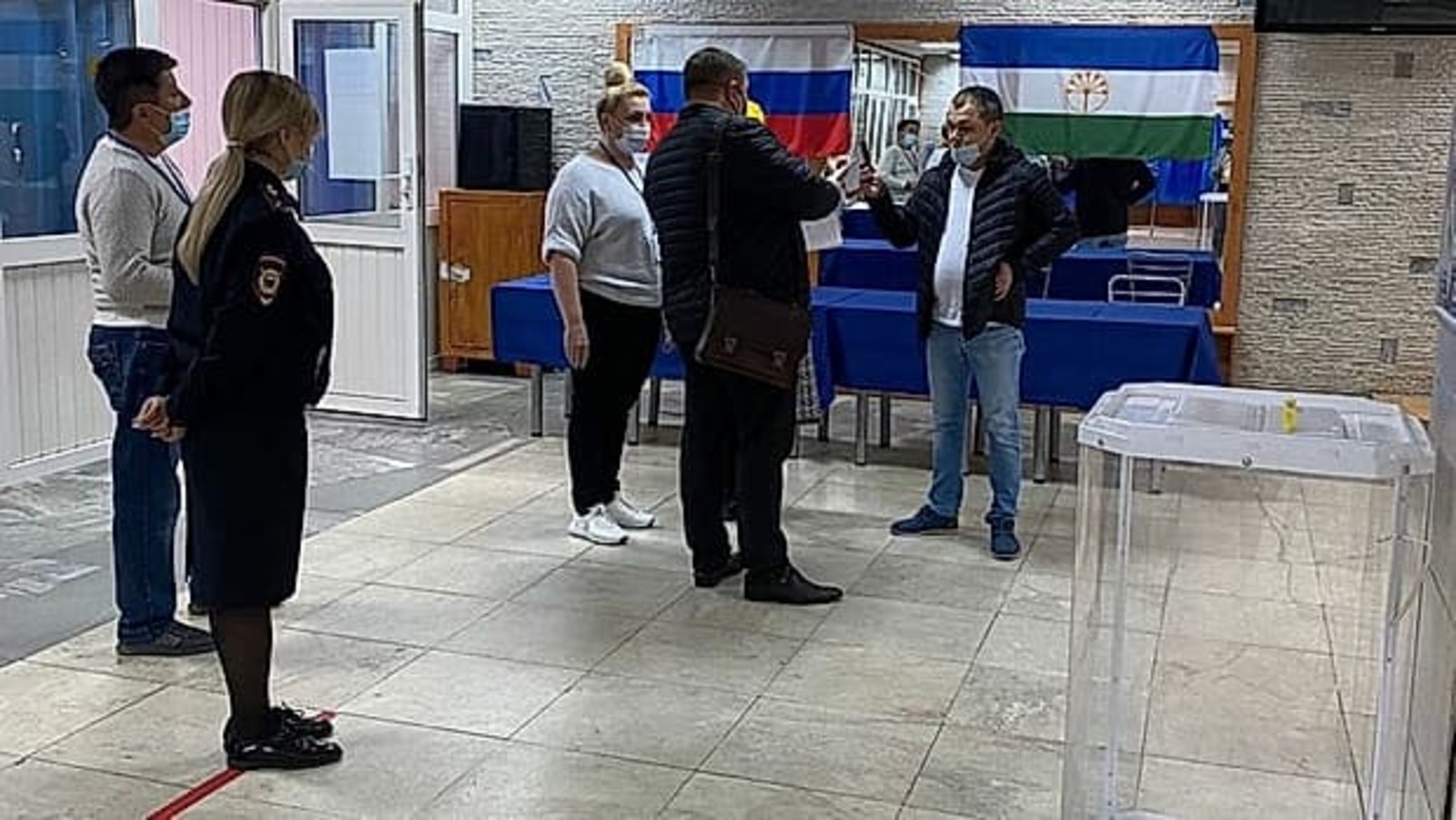 На выборах в Башкирии работает полиция