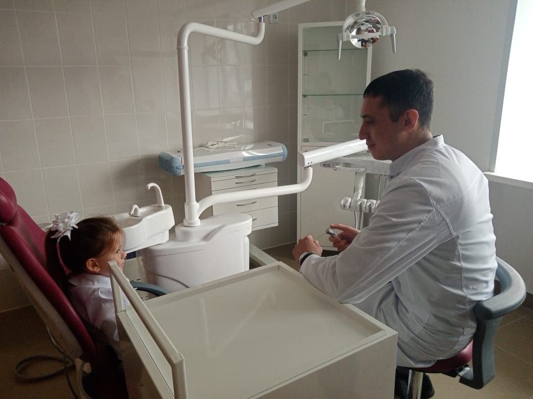 В школе Ишимбайского района появился новый стоматологический кабинет