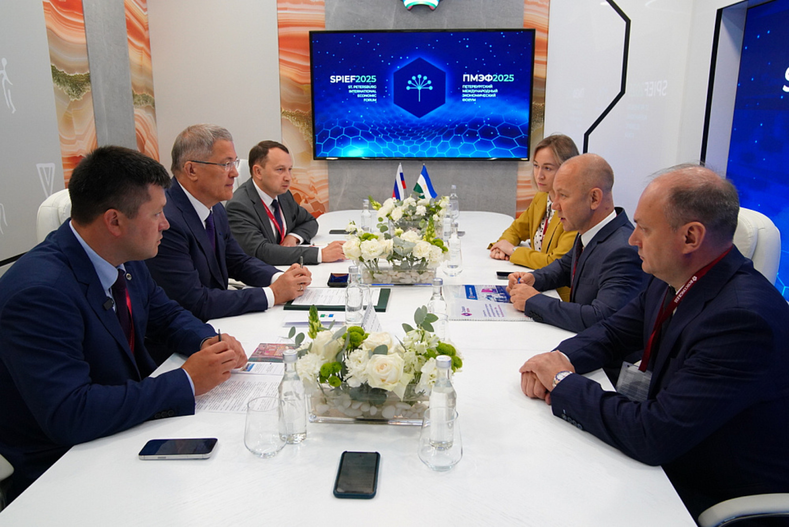 Радий Хабиров возглавил делегацию Башкирии на Петербургском экономическом форуме