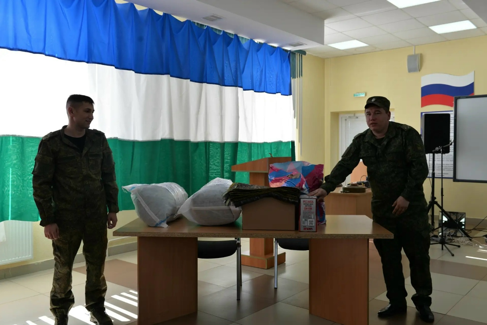 Воспитанники Башкирского кадетского корпуса пообщались с героем СВО