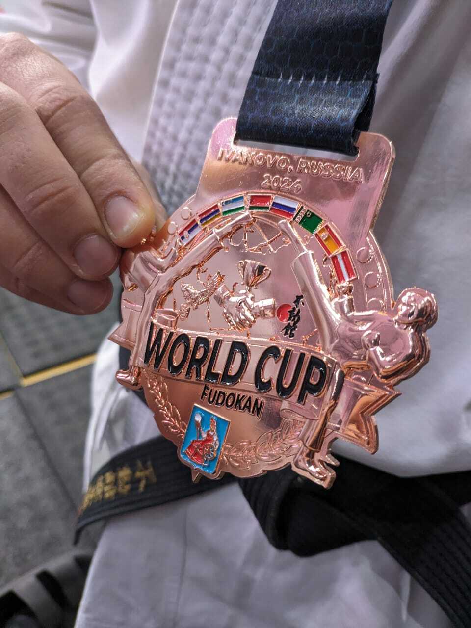 Воспитанник ишимбайского карате вошёл в тройку лучших на Кубке мира!