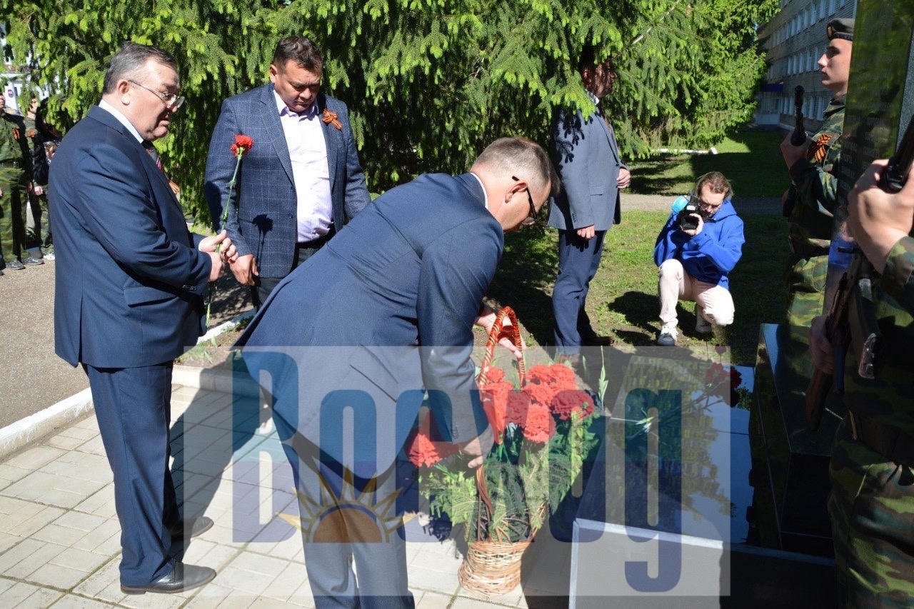 В Ишимбае открыли таблички с именами погибших на СВО бойцов