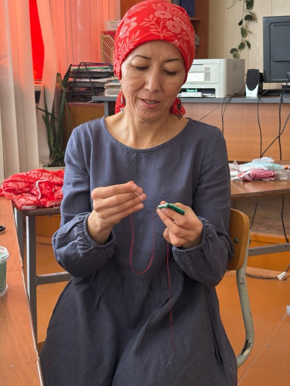 Матери и жёны бойцов-ишимбайцев участвовали в особом мастер-классе