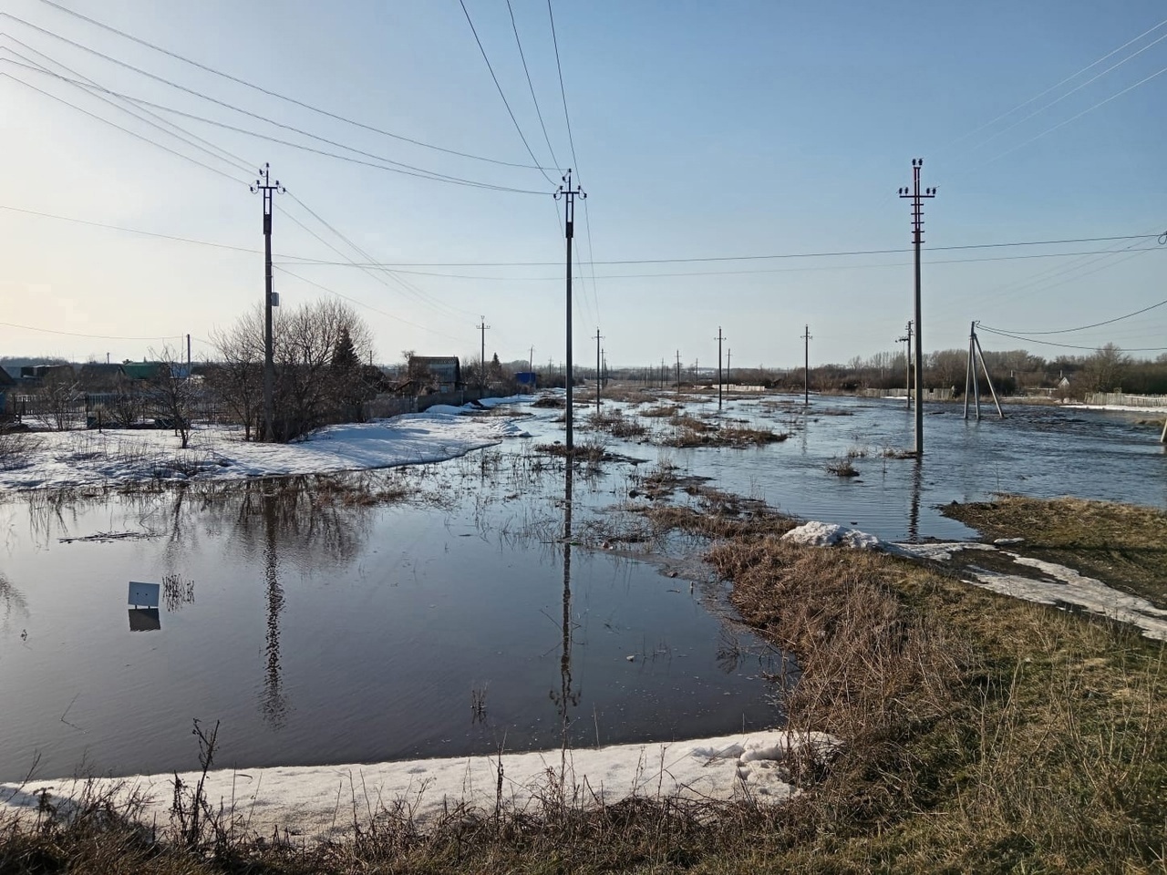 Закрыта дорога к посёлку Наумовка Стерлитамакского района