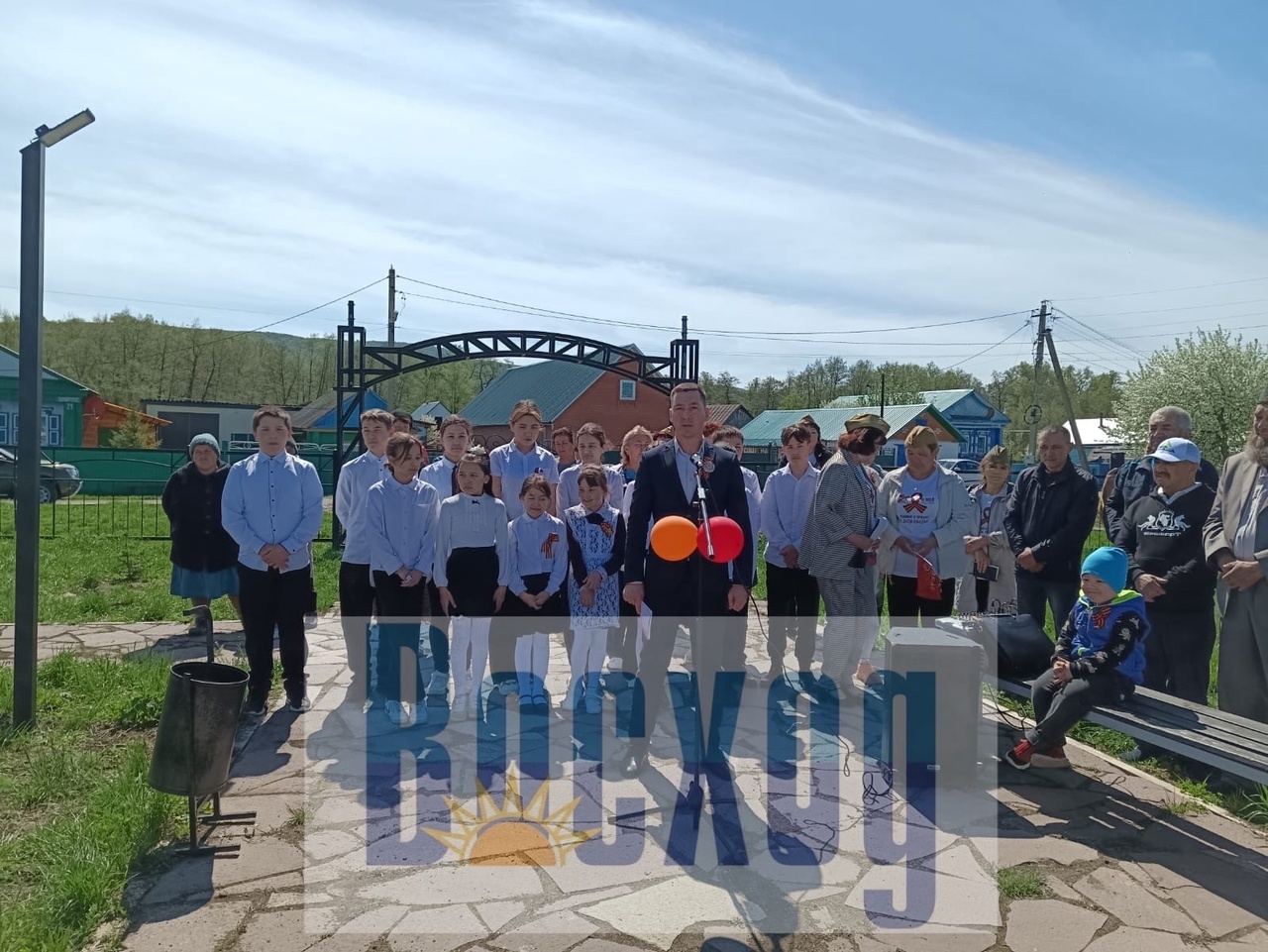 В Сайраново появился новый памятник