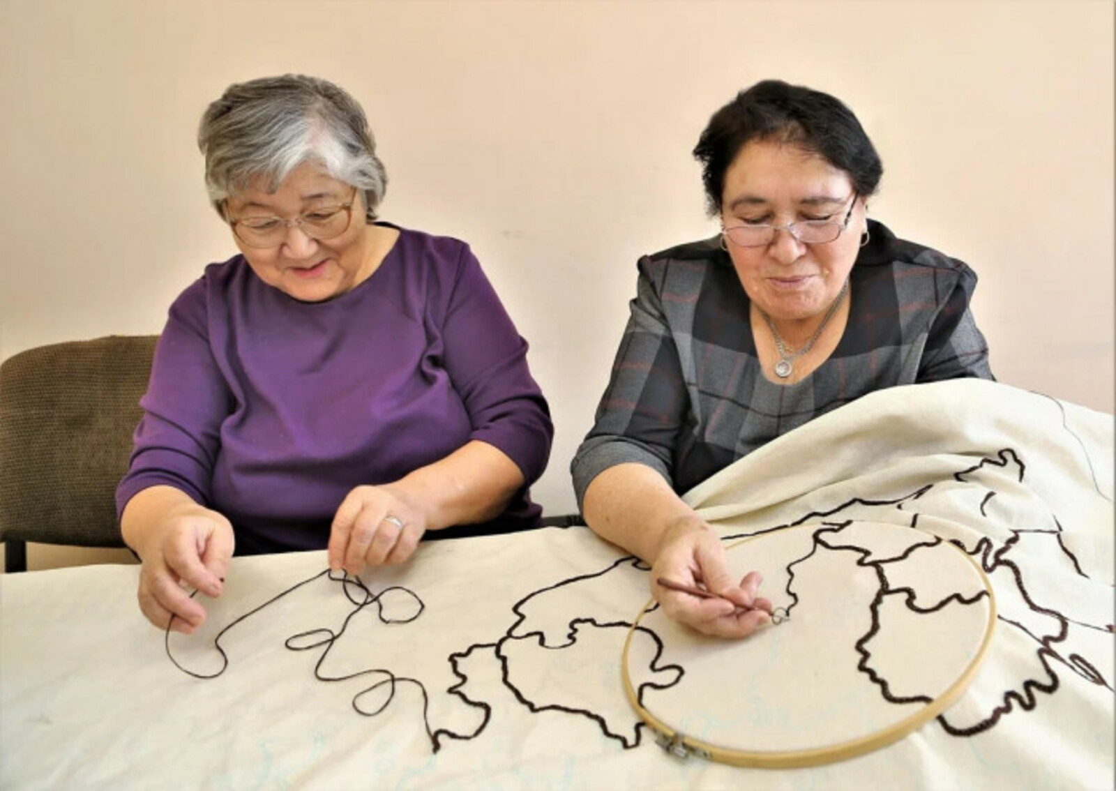 Вышитую карту Башкирии представят на Международной книжной ярмарке