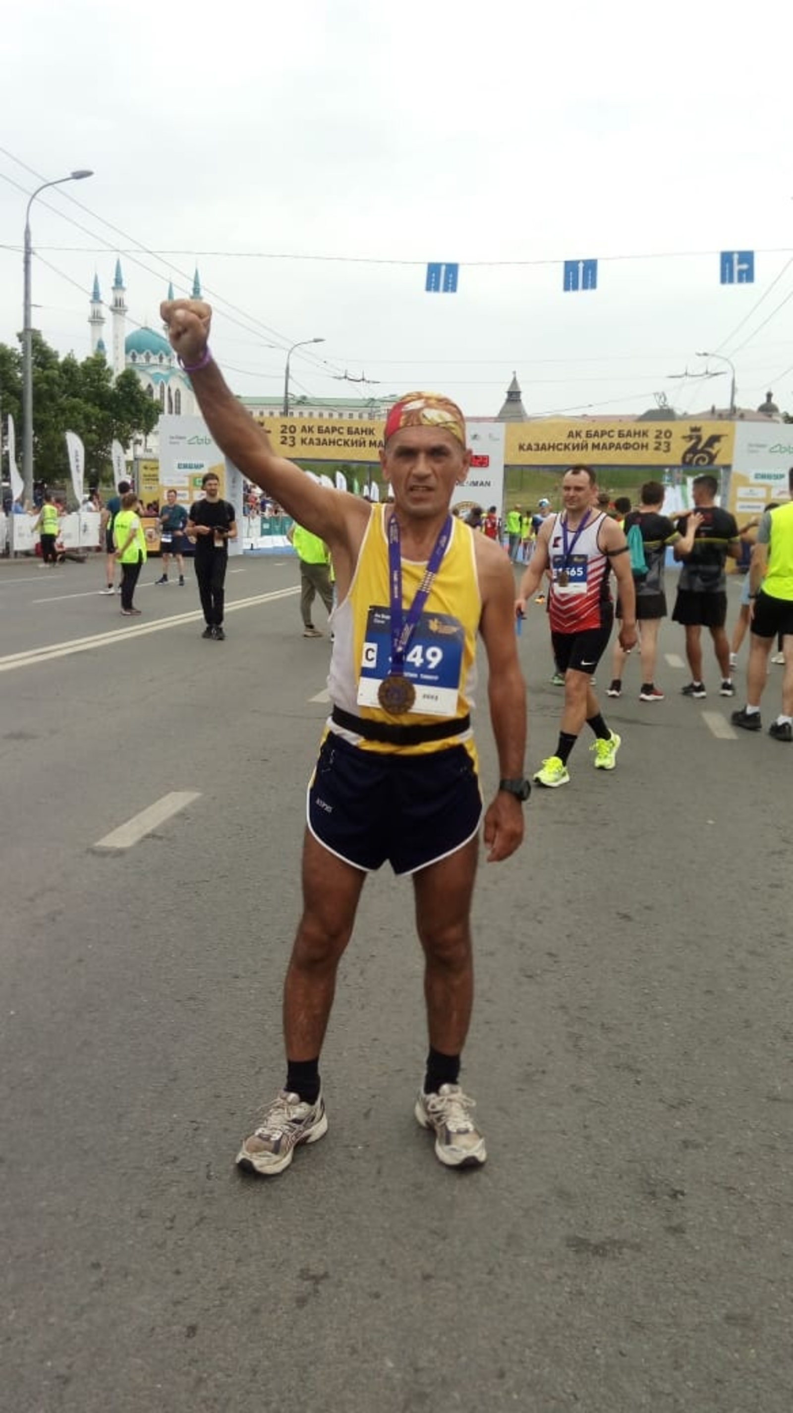 Ишимбаец пробежал Казанский марафон