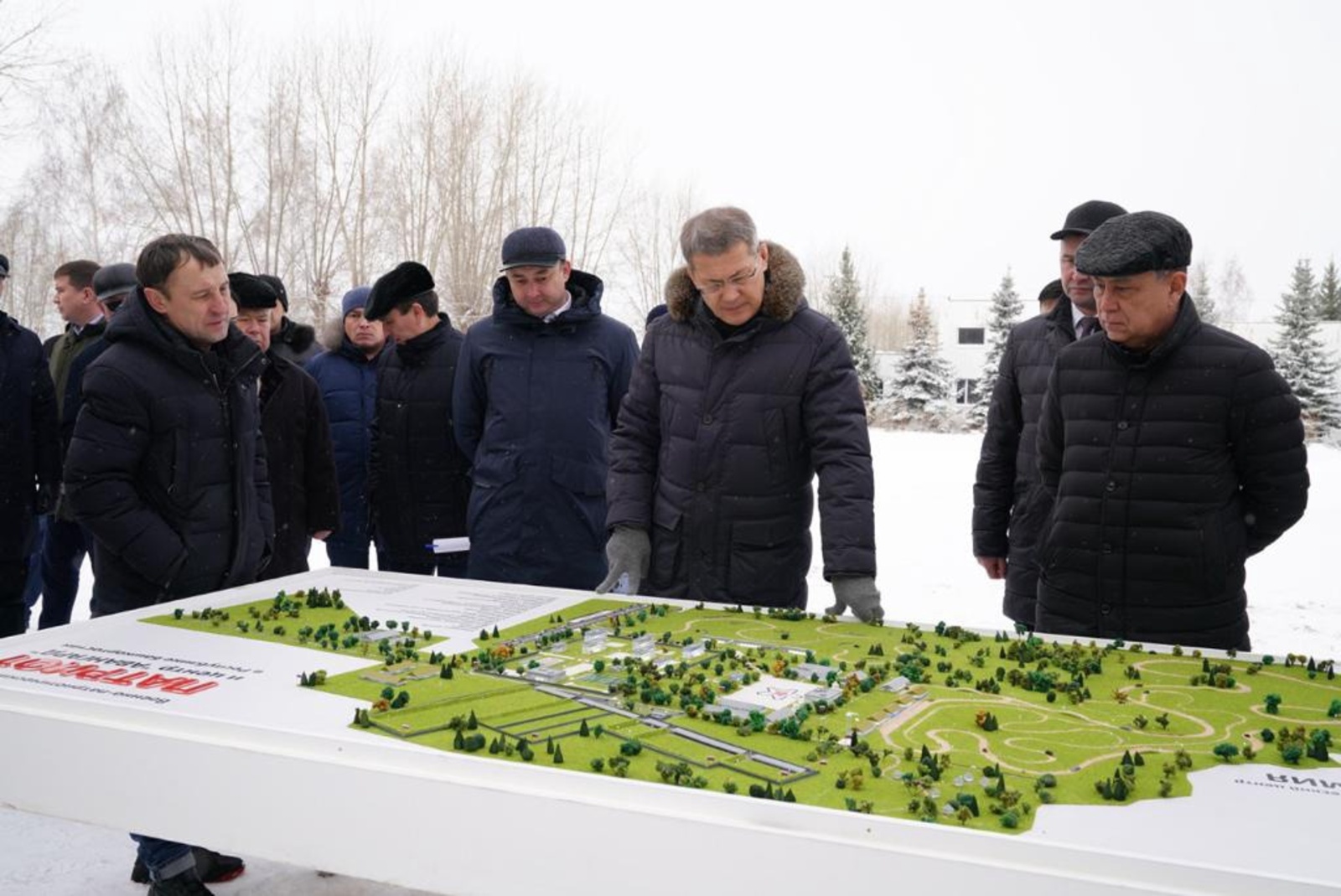 В Башкирии началось строительство парка «Патриот»