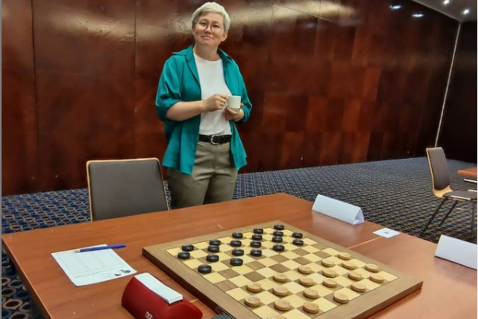 Тамара Тансыккужина завоевала «серебро» чемпионата мира по международным шашкам