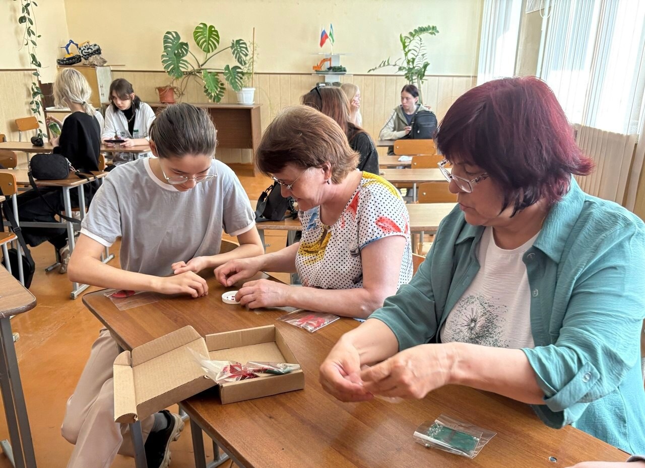 Матери и жёны бойцов-ишимбайцев участвовали в особом мастер-классе