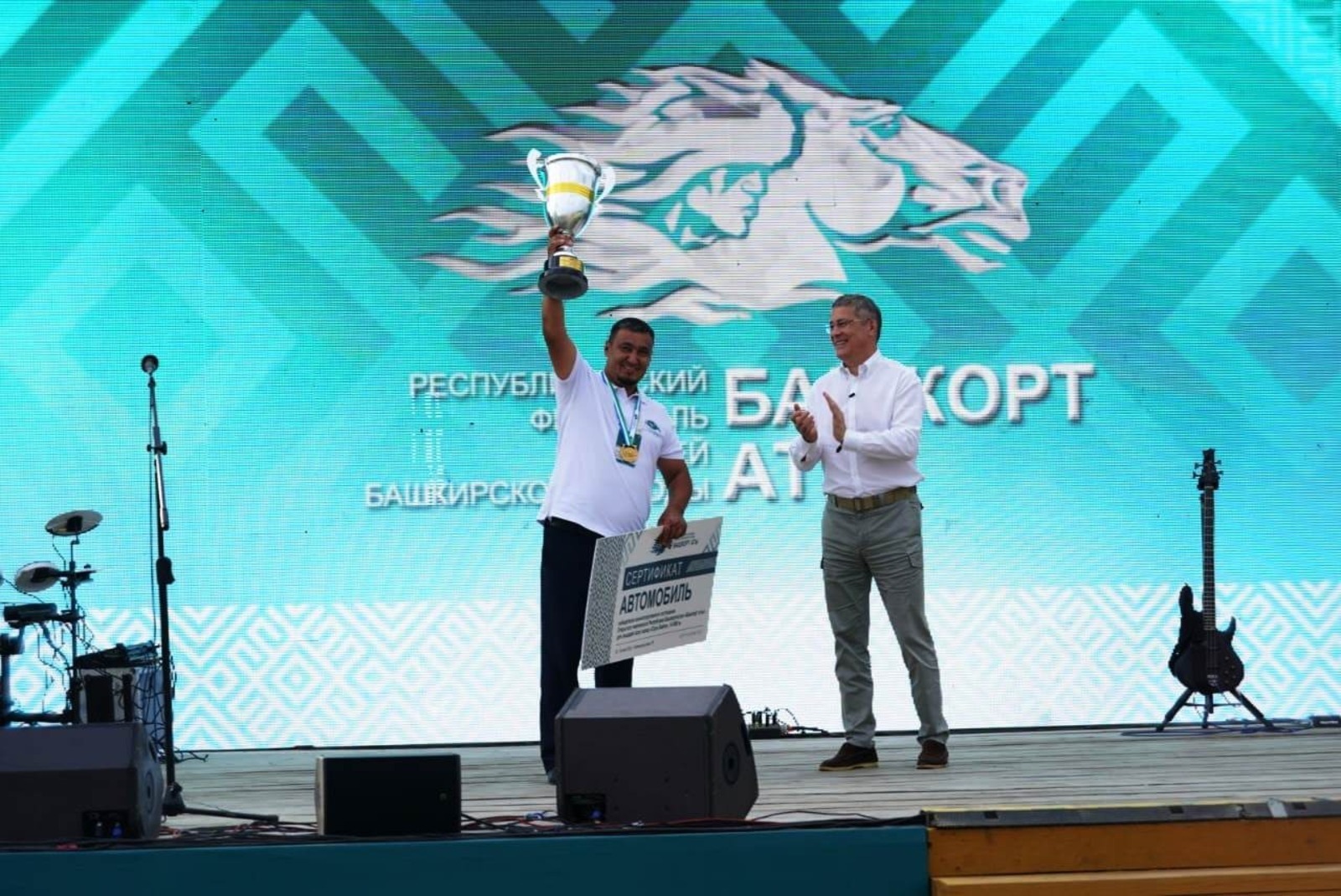 Главная победа на фестивале «Башкорт аты» в Баймакском районе досталась хозяевам