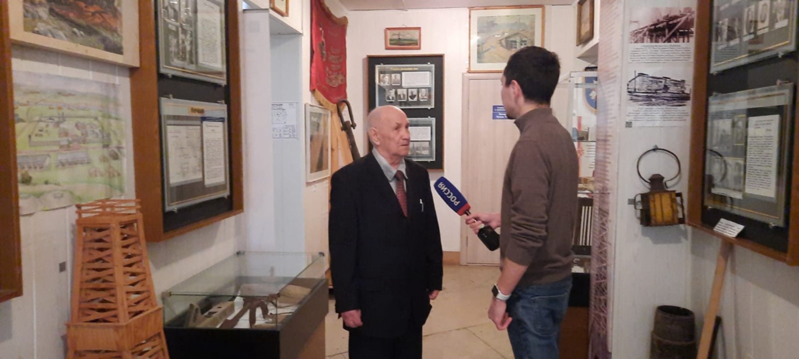 В Ишимбайском музее снял видеосюжет телеканал «Россия»