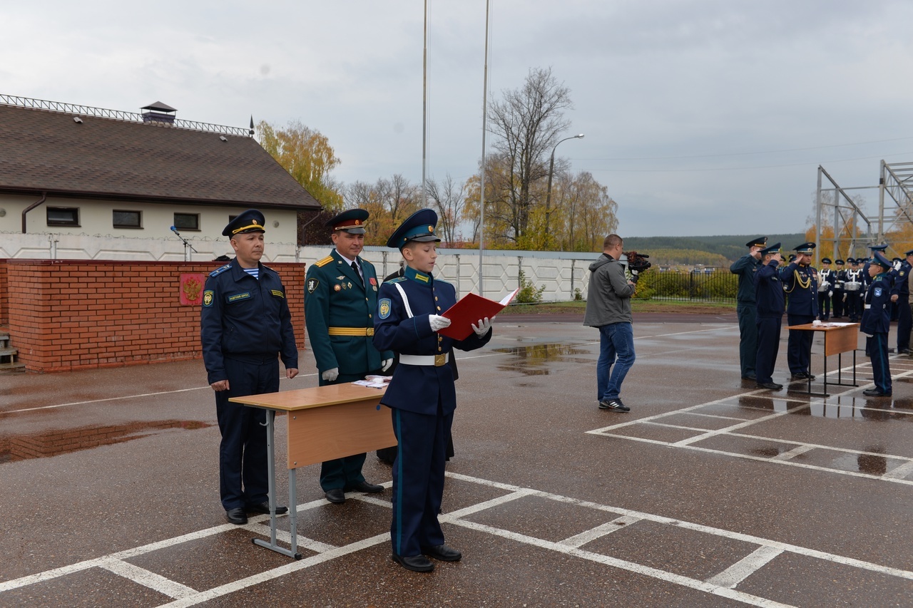 В БКК имени Доставалова ученики торжественно приняли «Клятву кадета»