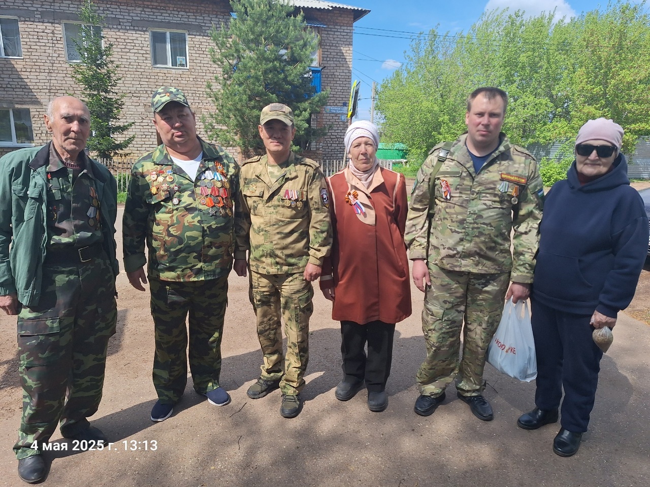 Торжественный митинг в честь Дня Победы прошел в Буранчино