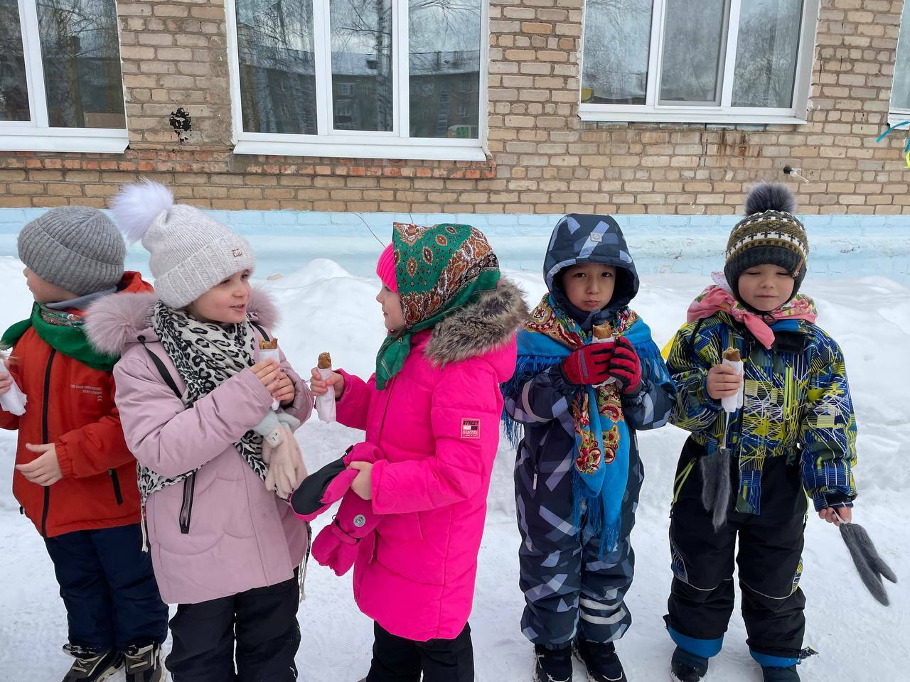 Детсадовцы из Ишимбая весело и задорно проводили зиму