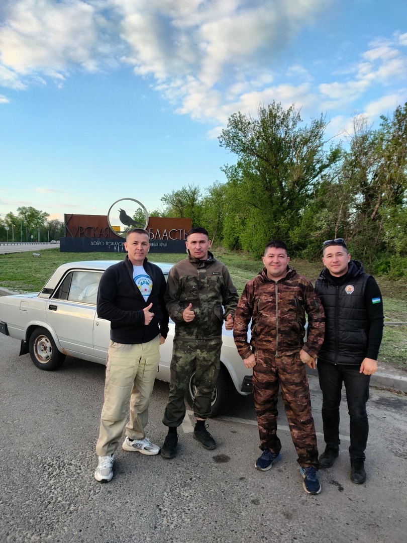 Представитель Ишимбайского нефтяного колледжа доставил гумпомощь на СВО