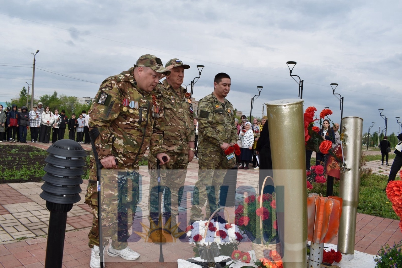 В Ишимбае в День Победы вспоминают участников спецоперации