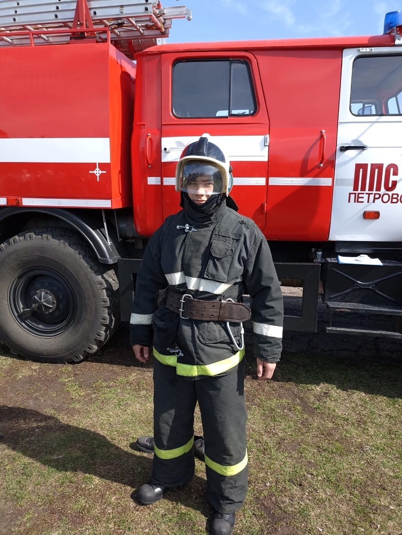 Школьники села Ишеево побывали на уроке пожарной безопасности