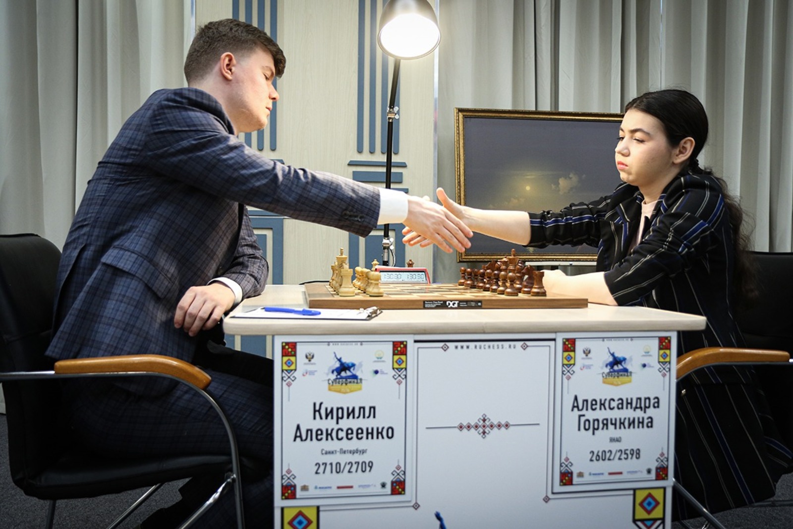 Кирилл Алексеенко захватил лидерство на Суперфинале по шахматам в Уфе, у женщин впереди Валентина Гунина