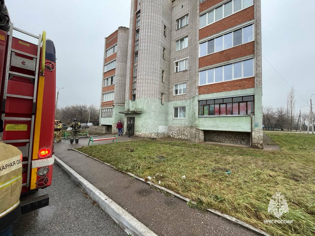 Пожар в Башкирии едва не унёс жизни почти десяти человек