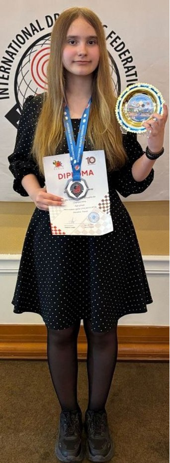 Ишимбайские шашистки взяли ещё две медали чемпионата Европы!