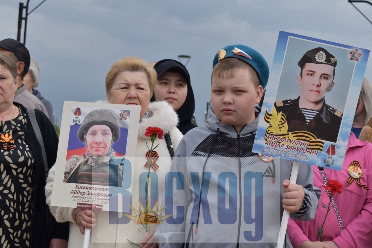 В Ишимбае в День Победы вспоминают участников спецоперации