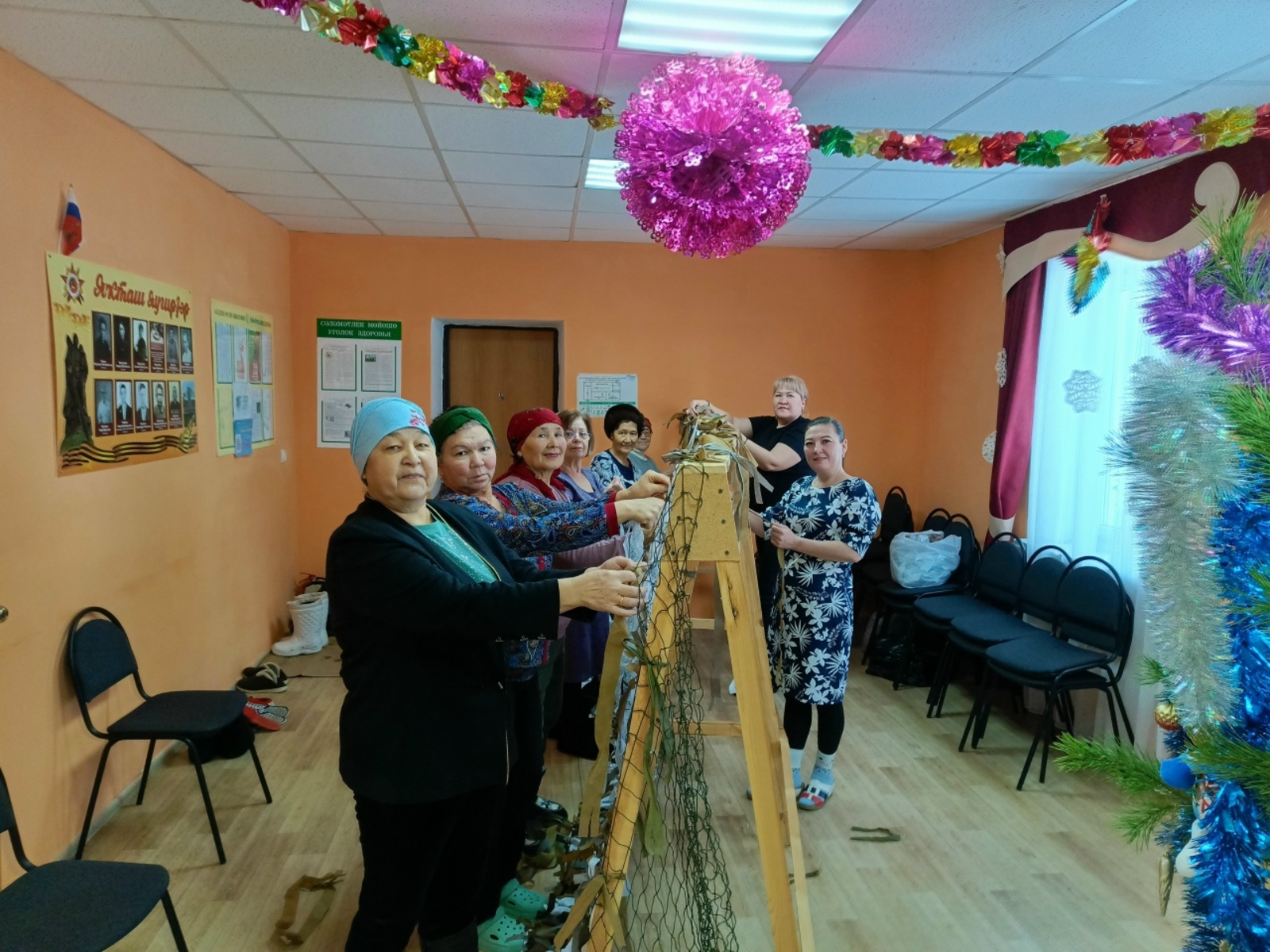 В деревне Алакаево Ишимбайского района с душою помогают бойцам СВО