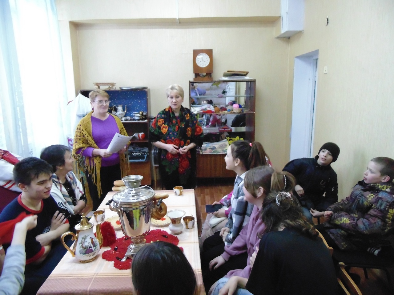 В селе Петровском рассказали детям о традициях Масленицы