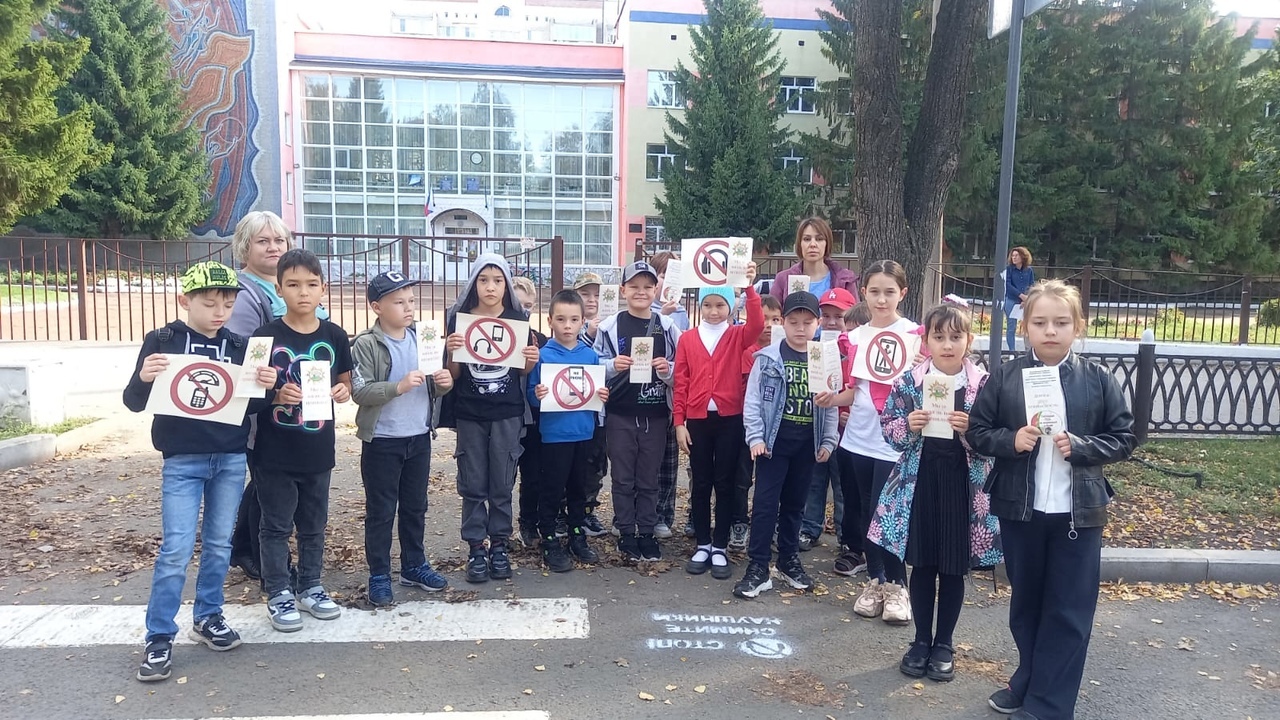 В Ишимбае дети вспоминали Правила дорожного движения
